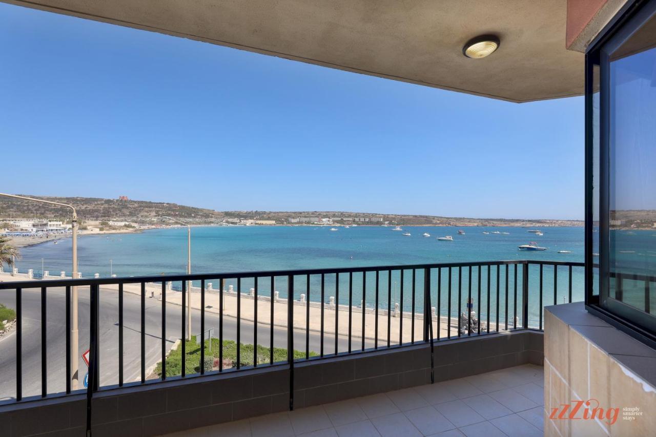 Beachfront 2 Bedroom Holiday Home Is-Sellum Bagian luar foto
